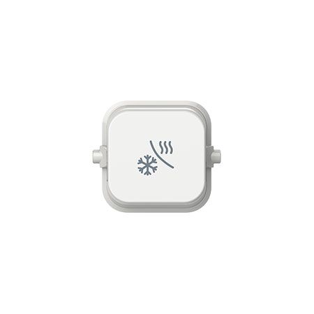 Clipsal Iconic, Air Conditioner Rocker, 10 Pack - Vivid White