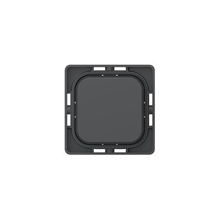 Clipsal Iconic, push-button Assembly, Blank, 5 Pack - Anthracite