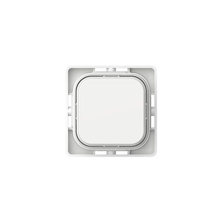 Clipsal Iconic, push-button Assembly, Blank, 5 Pack - Vivid White
