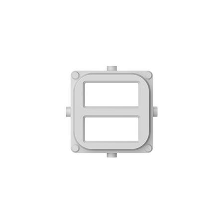Clipsal Iconic, USB Mechanism Cap, Dual USB Charger, 5 Pack - Cool Grey