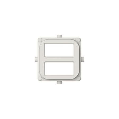 Clipsal Iconic, USB Mechanism Cap, Dual USB Charger, 5 Pack - Warm Grey