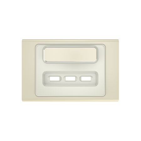 Clipsal Iconic, Styl USB Charging Station Skin, 3 Gang - Crowne