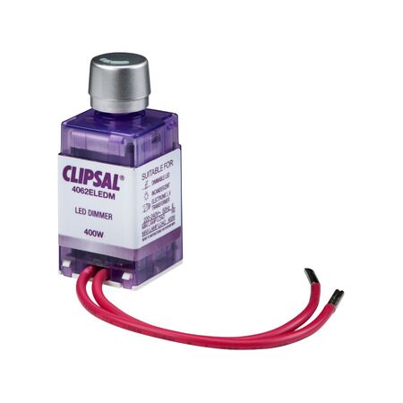 Saturn One Touch, Dimmer Mechanism, LED, Rotary 220-240V a.c. 400W - Transparent