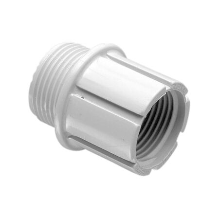 Clipsal - Cable Management, PG/Metric Screwed Converter, PVC, Male PG 21 Female 20mm - Grey