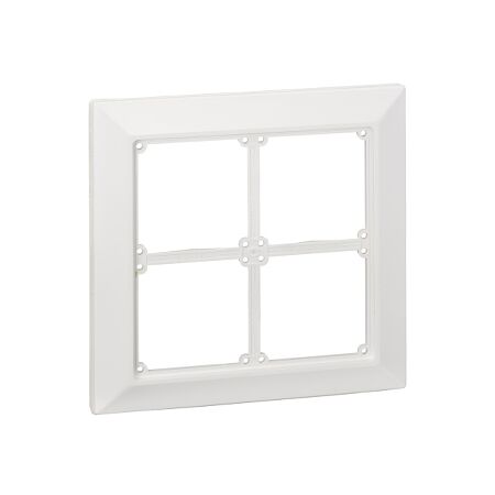 Clipsal - 56 Series, Flush Surround, 4 Gang - Resistant White Electric