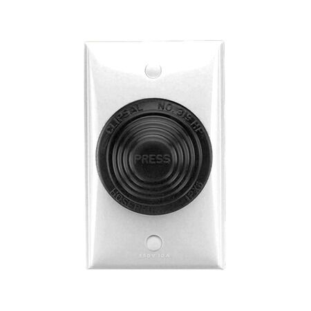 Standard Series, Time Delay Switch, 250V 6A, Weatherproof / Hoseproof - White Electric