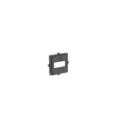 Clipsal Iconic, USB Mechanism Cap Single USB Charger, 5 Pack - Anthracite
