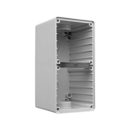 Clipsal - 56 Series, Mounting Back Box, Deep, 2 Gang, 100x101x198mm - Grey