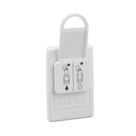 2000 Series, Keytag Type Switches, Suit 4 x 20A Circuits - White Electric