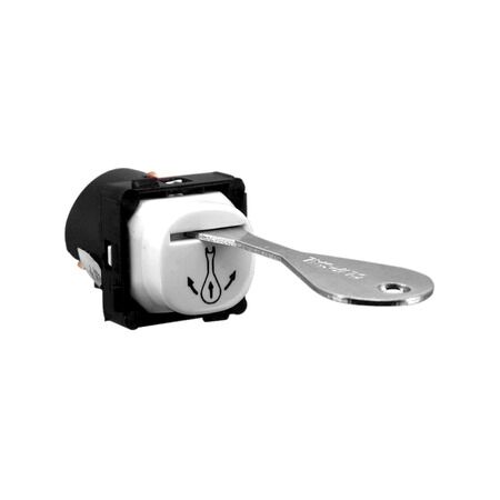 30 Series, Toggle Key, Actuated, 250V, 20A, 1 Way/2 Way - White Electric