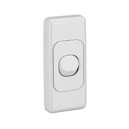 2000 Series, Flush Switch, Architrave Size, Switch 1 Gang, 250V, 10A - White Electric