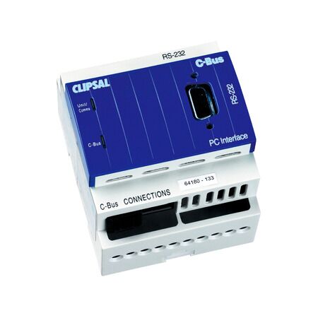 C-Bus Control and Management System, PC Interface, Housed in A 4M, Din Rail Enclosure