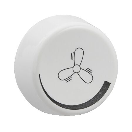 Prestige Series, Fan Control Knob - White Electric