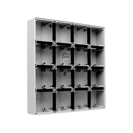 Clipsal - 56 Series, Mounting Enclosure, 16 Gang (391 x 198 x 63mm high) - Grey
