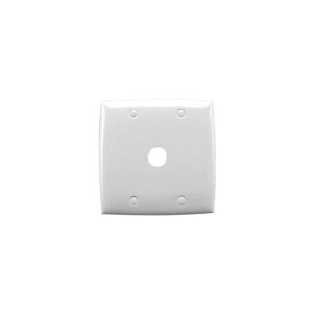 Standard Series, Flush Plate, 1 Gang, 115mmsq, Large Format - White Electric
