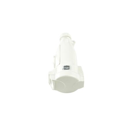 Clipsal - 56 Series, Pendant Outlet, 250V, 15A, 3 Flat PIN, 2 Pole - Resistant White Electric