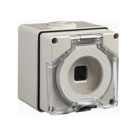 Clipsal - 56 Series, 40 Module Adaptor, 1 Aperture - Grey