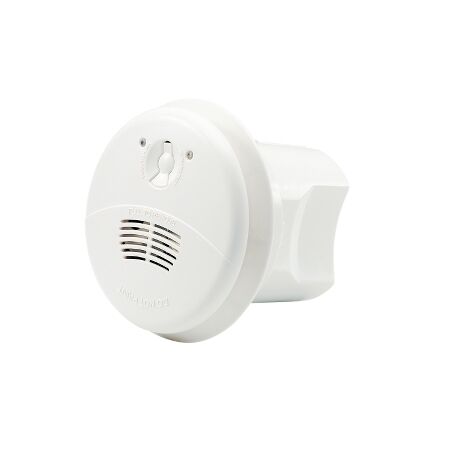 Clipsal - Smoke Alarms, Photoelectric Smoke Alarm, Flush Mount, 220-240 V a.c. Mains Power, w. 9 V d.c. Battery Backup