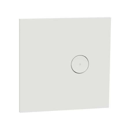 C-Bus, SpaceLogic Wall Plate, Saturn Zen, E-Series, Key Input unit, 1 key - Zen White