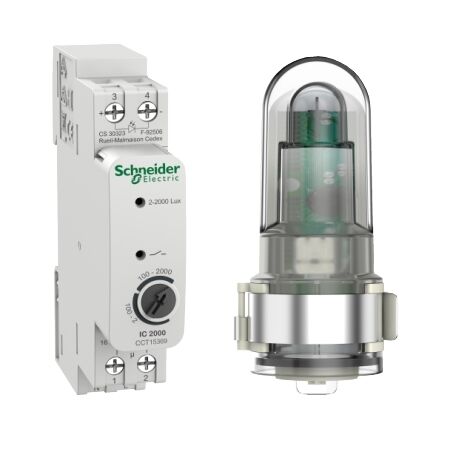 Acti9, IC2000 outdoor twilight switch, 2 - 2000 lux
