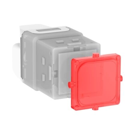 Pro Series, LED Mechanism, 40M, 24V AC/DC - Red