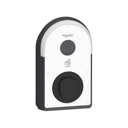 EVlink Pro AC, Charging station, AC Metal, 22kW, 32A, 3P+N, T2S socket-outlet, RDC-DD 6mA, MNx aux.