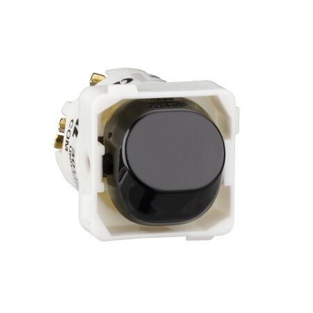 Clipsal - Mechanisms, Universal Rocker Switch, 1-Way/2-Way, 250VAC, 20A - Black