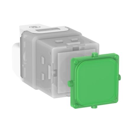 Pro Series, LED Mechanism, 40M, 24V AC/DC - Green