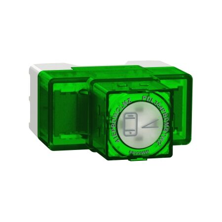 Clipsal Iconic, Wiser Connected Smart Dimmer, Zigbee Default Mode, ControlLink, 300W, 240V - Vivid White