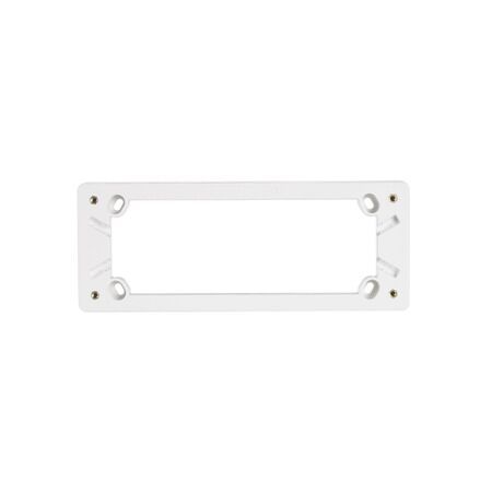 Classic C2000 Series, Mounting Block, to Suit 4 Gang Outlet - White Electric