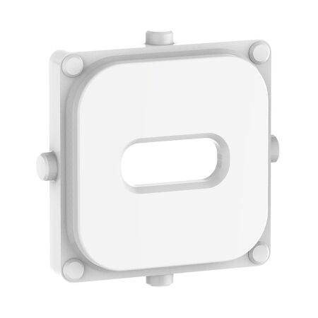 Clipsal Iconic, Charging Mechanism Cap, Single USB Type C - Vivid White
