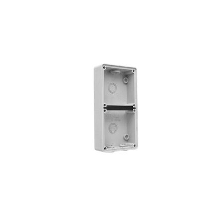 Clipsal - 56 Series, Mounting Back Box, Shallow, 2 Gang, 38x101x198mm - Grey