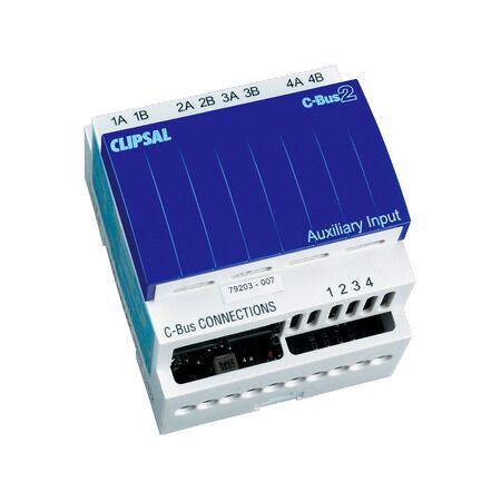 C-Bus Control and Management System, Auxiliary Input Unit, 4 Channel, Learn Enabled