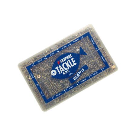 Clipsal - General Accessories, Tool Boxes, 12 Compartment Transparent Box with Assorted