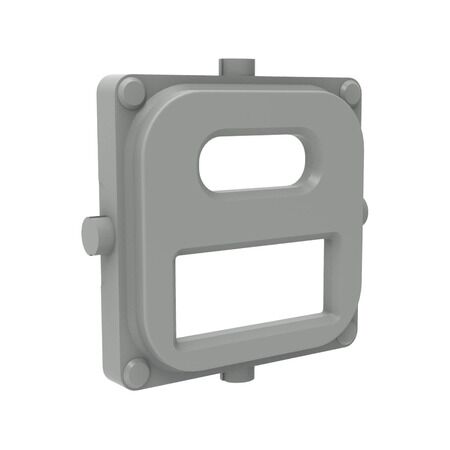 Clipsal Iconic, Mechanism Cap, USB Dual Port, Type A+C - Ash Grey