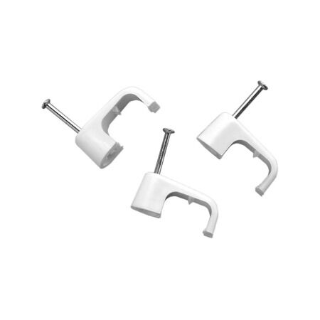 Clipsal - General Accessories, Cable Clip, to Suit 6mm², 3 Core, Flat Cable, Box of 100
