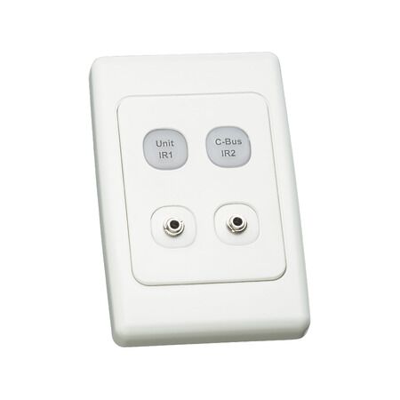 C-Bus, Infrared Transmitter Units, 2 Channel - White Electric