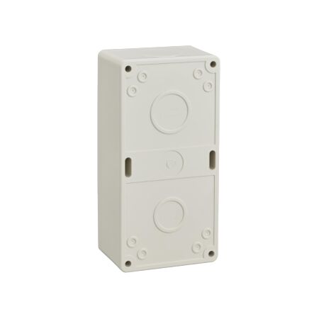 Clipsal - 56 Series, Blank Mounting Enclosure, IP66, 2 Module - Grey
