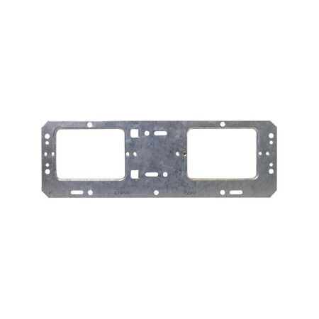 Clipsal - Mounting Accessories, Metal Bracket, 2 Gang, Front Stud Mount Horizontal