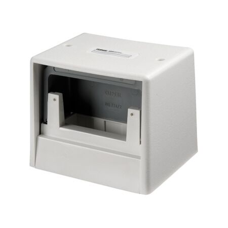 Clipsal - Mounting Accessories, Floor Outlet Housing, to Suit 2 standard size plates - White Electric