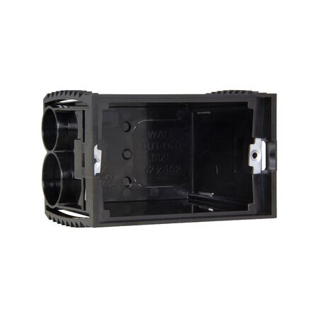 Clipsal - Mounting Accessories, Moulded Deep Plastic Wall Box, 1 Gang, Sliding Nuts