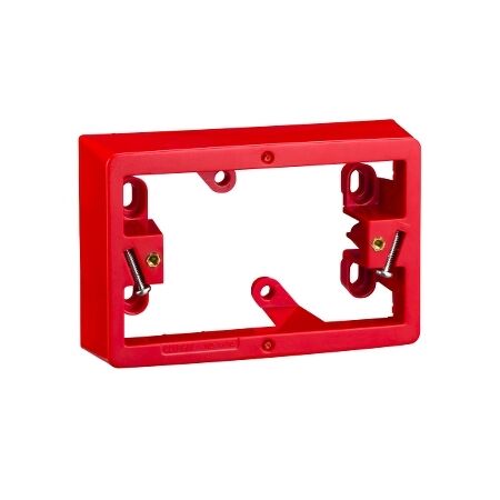 Standard Series, Mounting Block, 1 Gang - Red