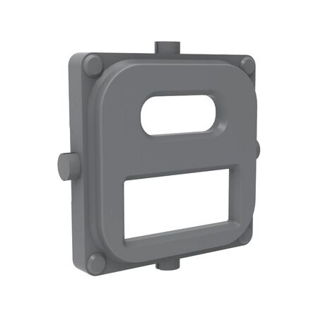 Clipsal Iconic, Mechanism Cap, USB Dual Port, Type A+C - Anthracite