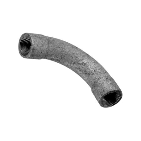 Clipsal - Cable Management, Solid Bend, 25mm Galvanised Cast Iron
