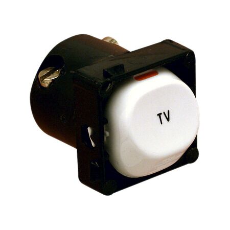 30 Series, Mechanism, Marked TV, 10A - White Electric