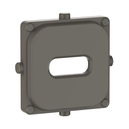 Clipsal Iconic, Charging Mechanism Cap, Single USB Type C - Ash Grey