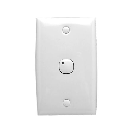 Standard Series, Time Delay Switch, 1 Gang, 250V, 10A, 15h, 3 Wire - White Electric
