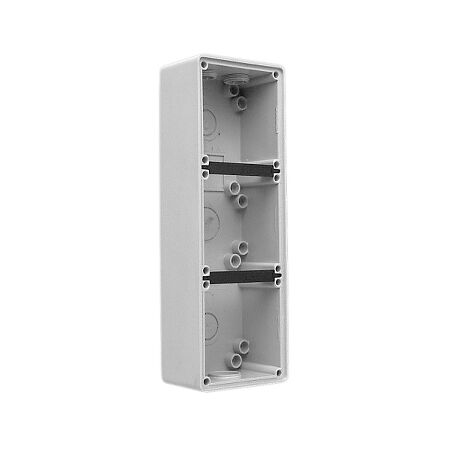 Clipsal - 56 Series, Mounting Back Box, 3 Gang - Grey