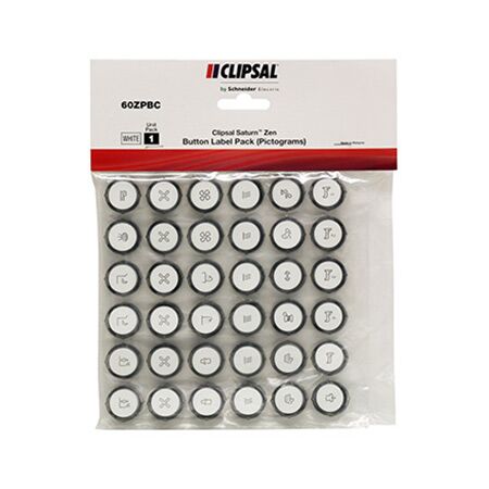 Saturn Zen, Button Identification Cap - Zen White