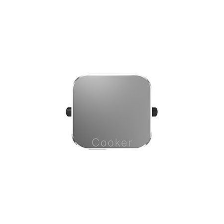 Clipsal Iconic, Styl Rocker, COOKER - Silver Shadow